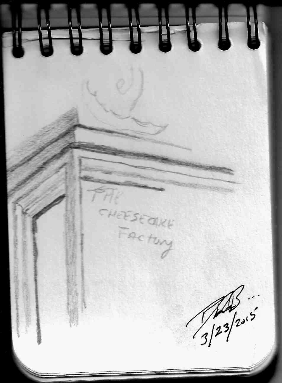 Sketch Cheesecake Factory