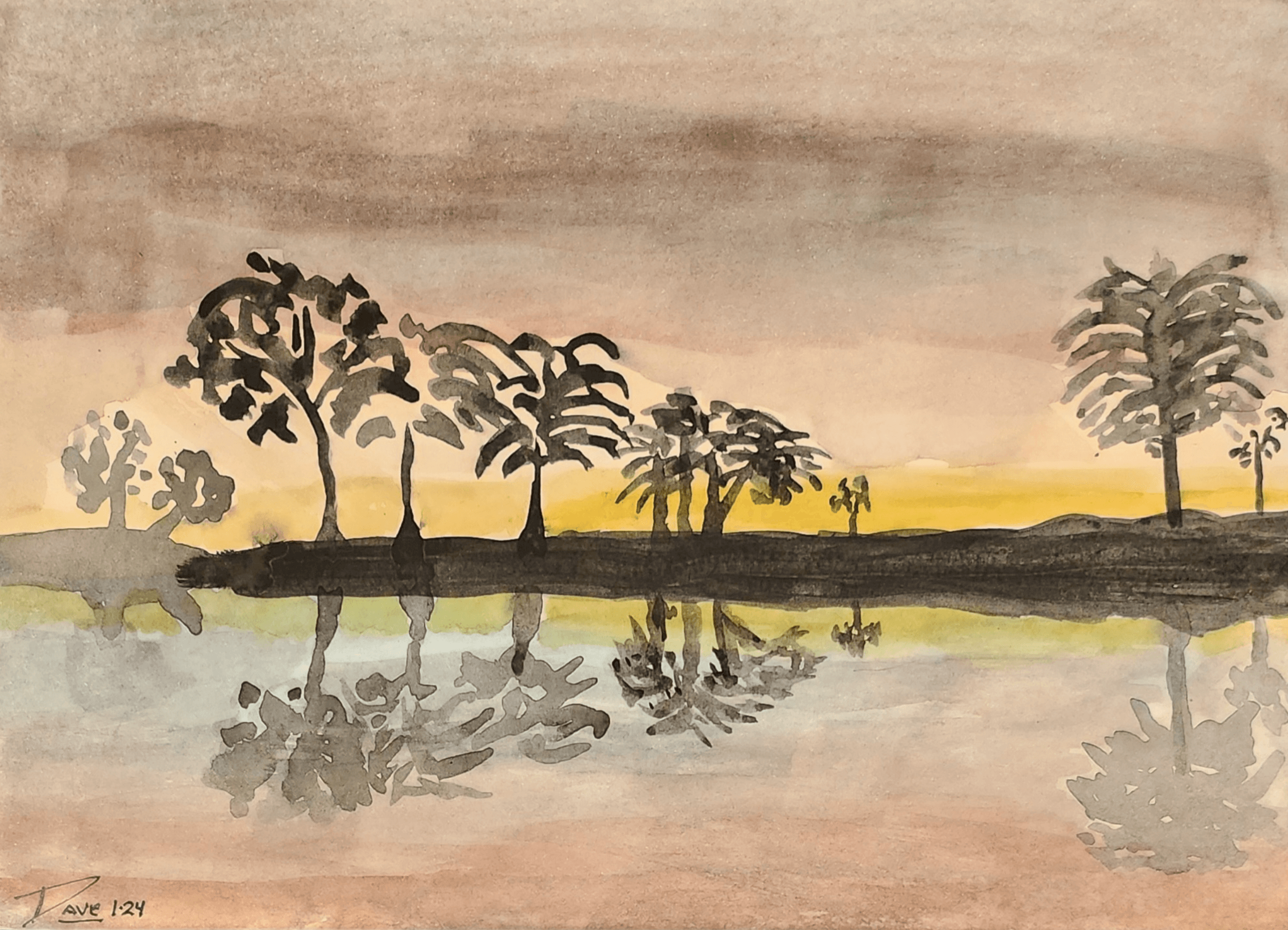 Island Reflection2 PM